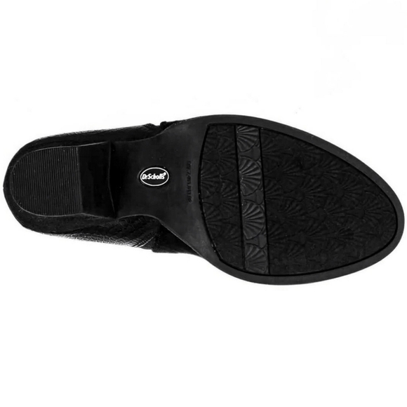 New Women's Leather Memory Foam Cool Fit Ankle Boots - Dr Scholl's (Charlie) 8.5 - Picture 4 of 6